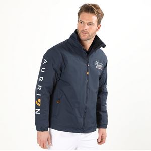 Shires Aubrion Branded Waterproof Jacket - Unisex (Navy)