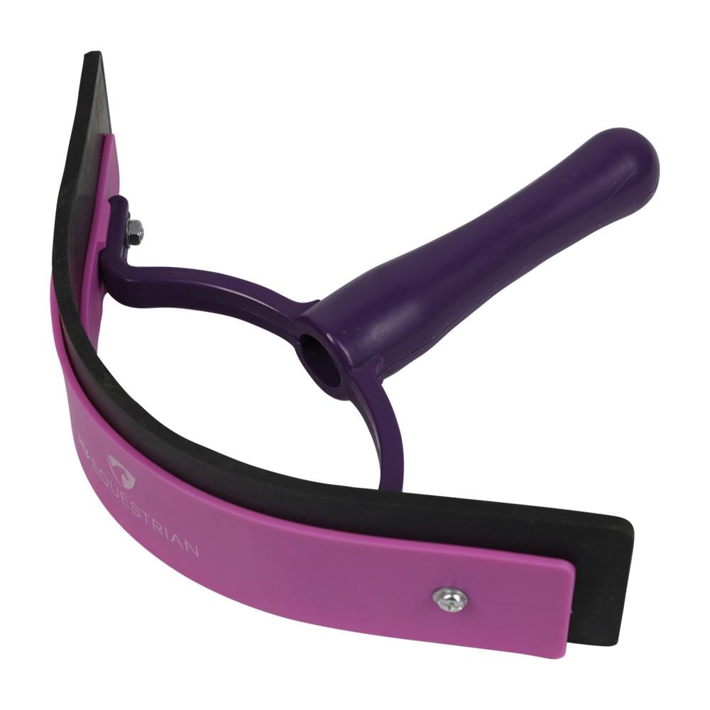 Hy Equestrian Pro Groom Sweat Scraper (Purple/Pink)