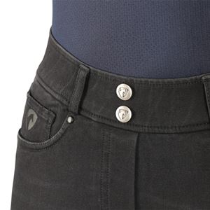 Hy Equestrian Elevate Mizs Denim Breeches (Black)