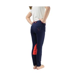 HyPERFORMANCE Belton Children's Jodhpurs (Navy/Red)