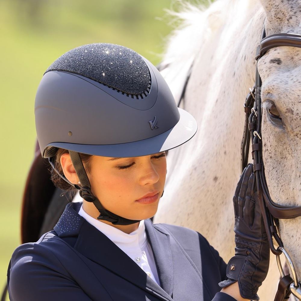 Shires Karben Lia Ellipse Riding Hat 52-54 (Navy)