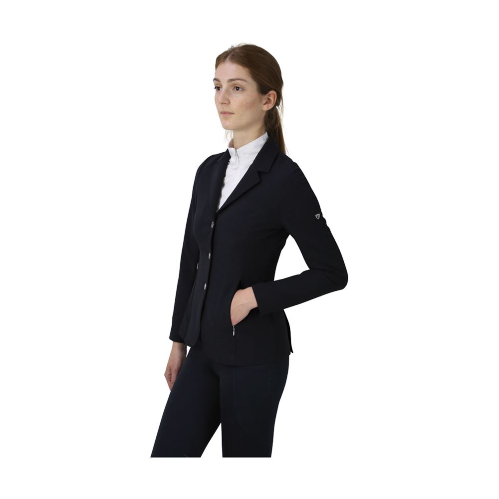 Hy Equestrian Silvia Ladies Show Jacket (Navy)