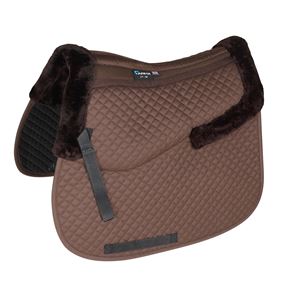 Shires ARMA Half Lined Saddlecloth (Brown)