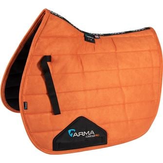 Shires ARMA High Wither Suede Comfort Pad (Burnt Orange)