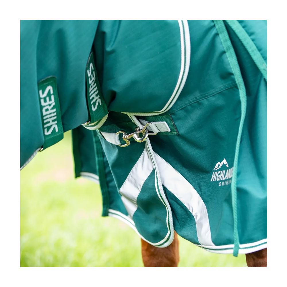 Shires Highlander Original 300 Combo Turnout Rug (Green)