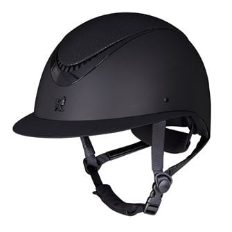 Shires Karben Lorah Ellipse Riding Hat 52-54cm (Black)