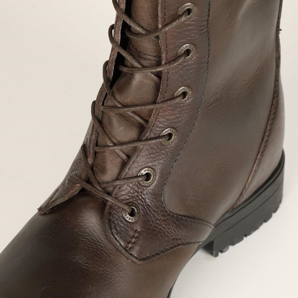 Shires Moretta Teramo Lace Boots (Dark Brown)