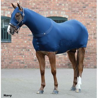 Weatherbeeta Stretch Rug with Belly Closure (Navy)