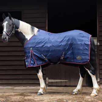 Gallop Trojan 50 Stable Rug (Navy/Burgundy)