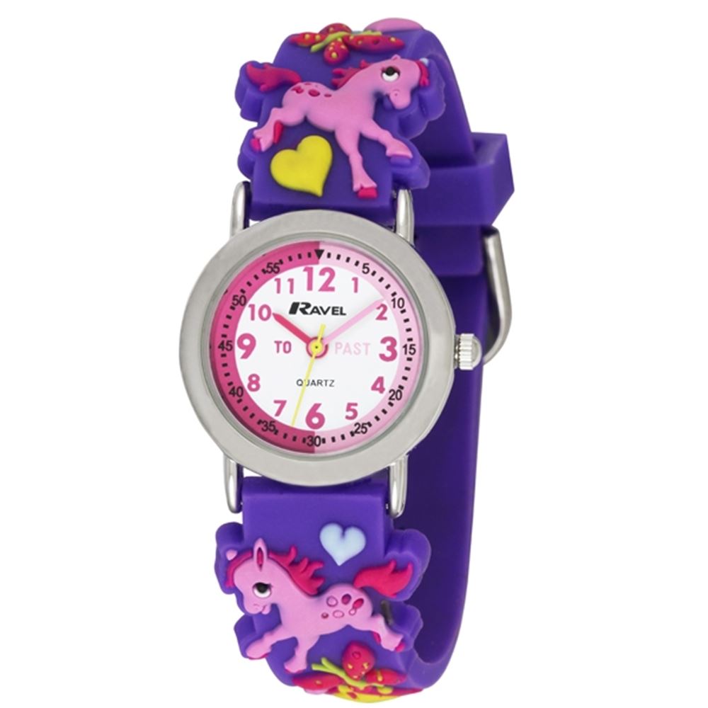 Jenkinsons Ravel Childrens Watch - Pony PURPLE