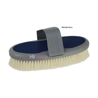 Hy Sport Active Goat Hair Body Brush (Midnight Navy)