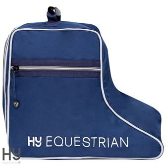 Hy Equestrian Jodhpur Boot Bag (Navy/Grey)