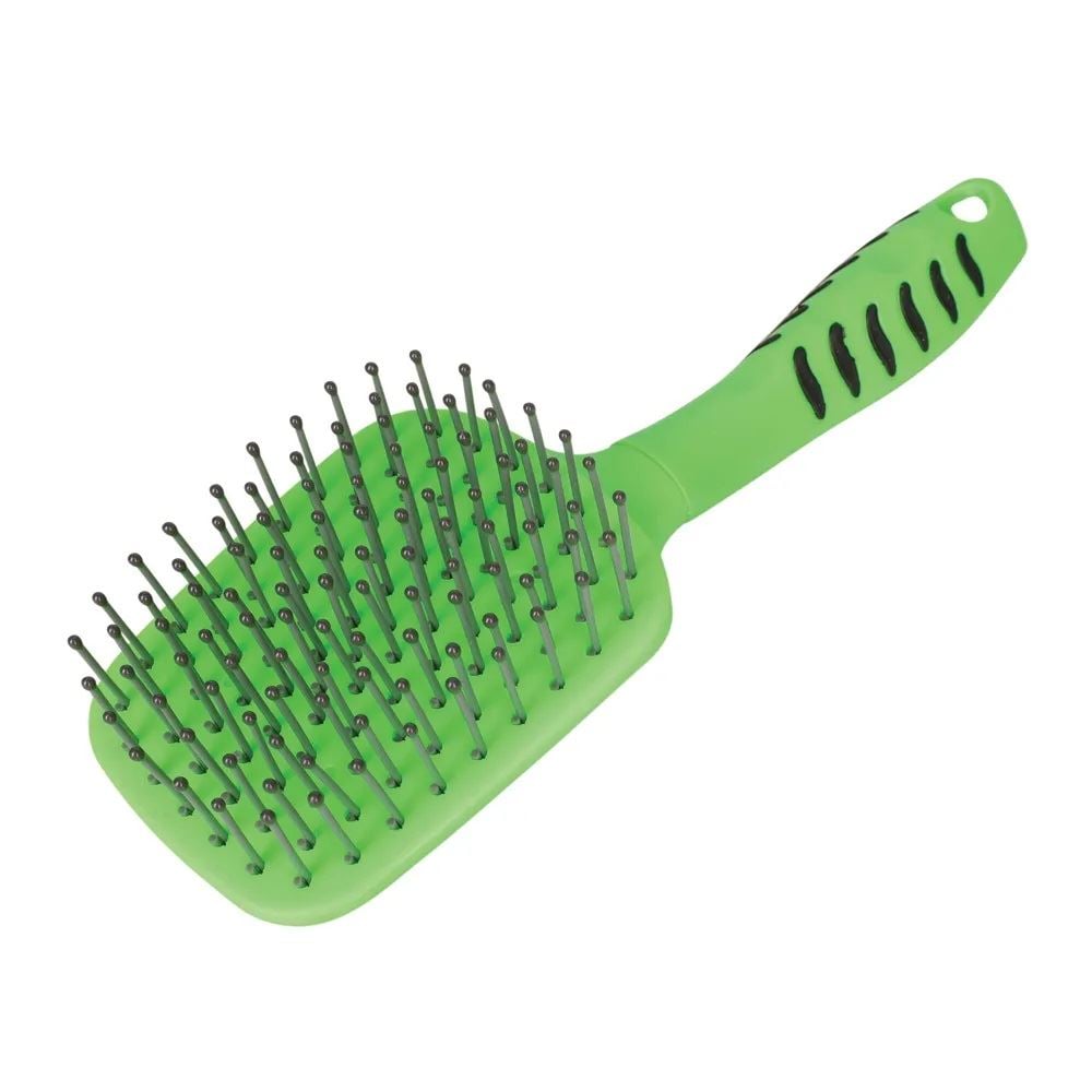 Hy Equestrian Vivid Mane & Tail Brush (Green)