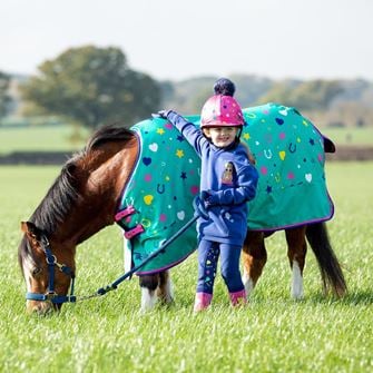 Shires Tikaboo 100 Turnout Rug (Sunny Shetland)