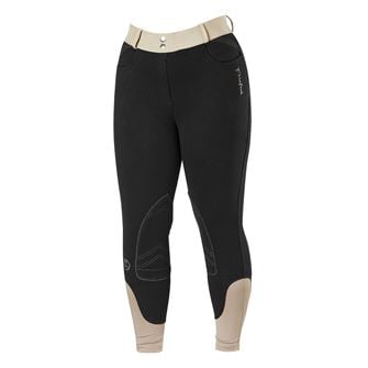 Firefoot Farsley Fleece Lined Breeches - Ladies (Black/Mink)