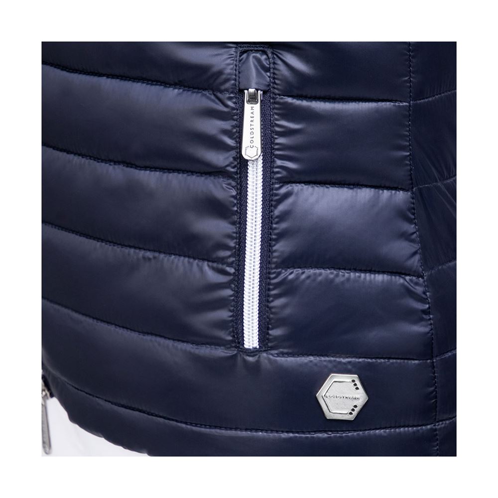 Coldstream Southdean Quilted Gilet (Navy/White/Blue)