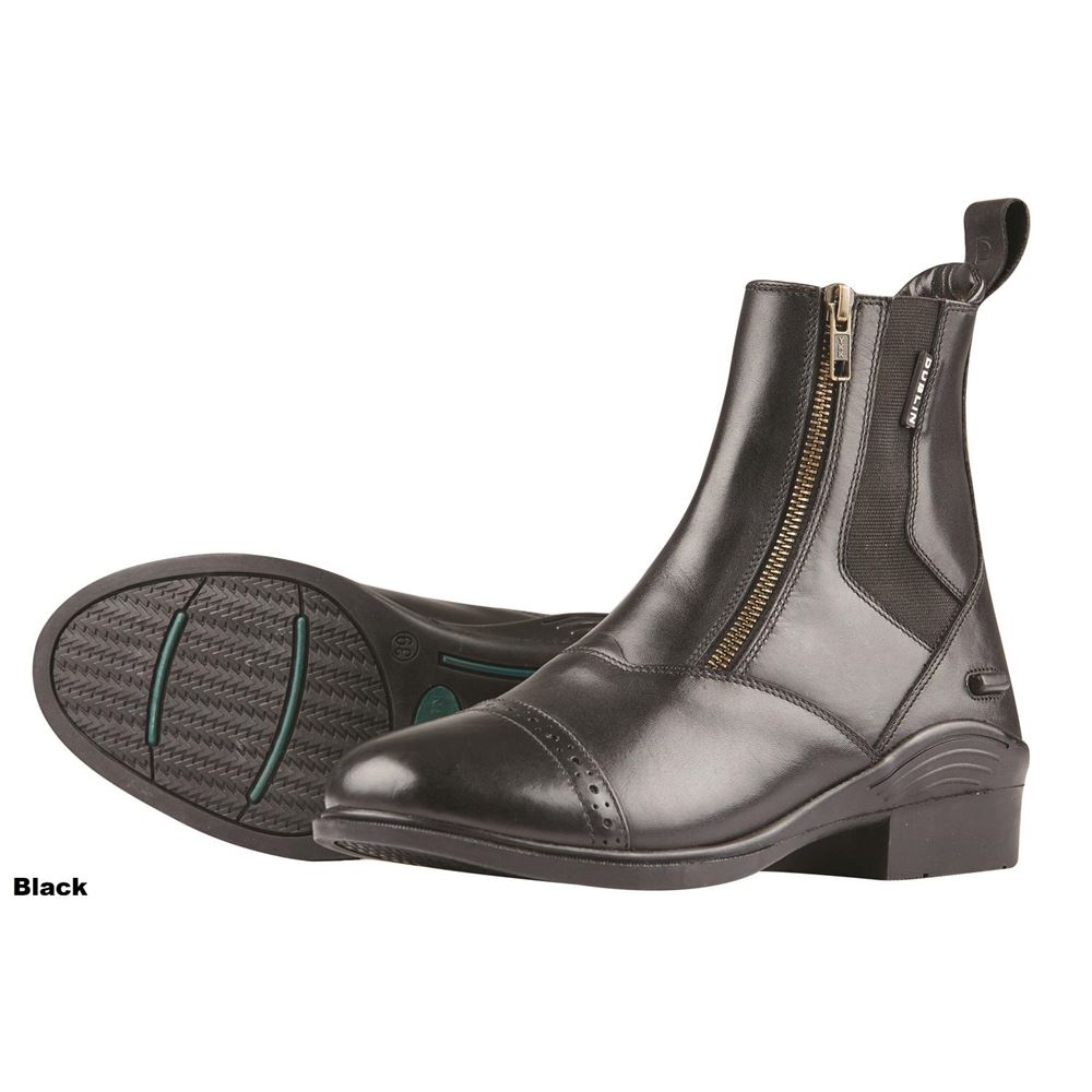 Dublin Evolution Double Zip Front Paddock Boots