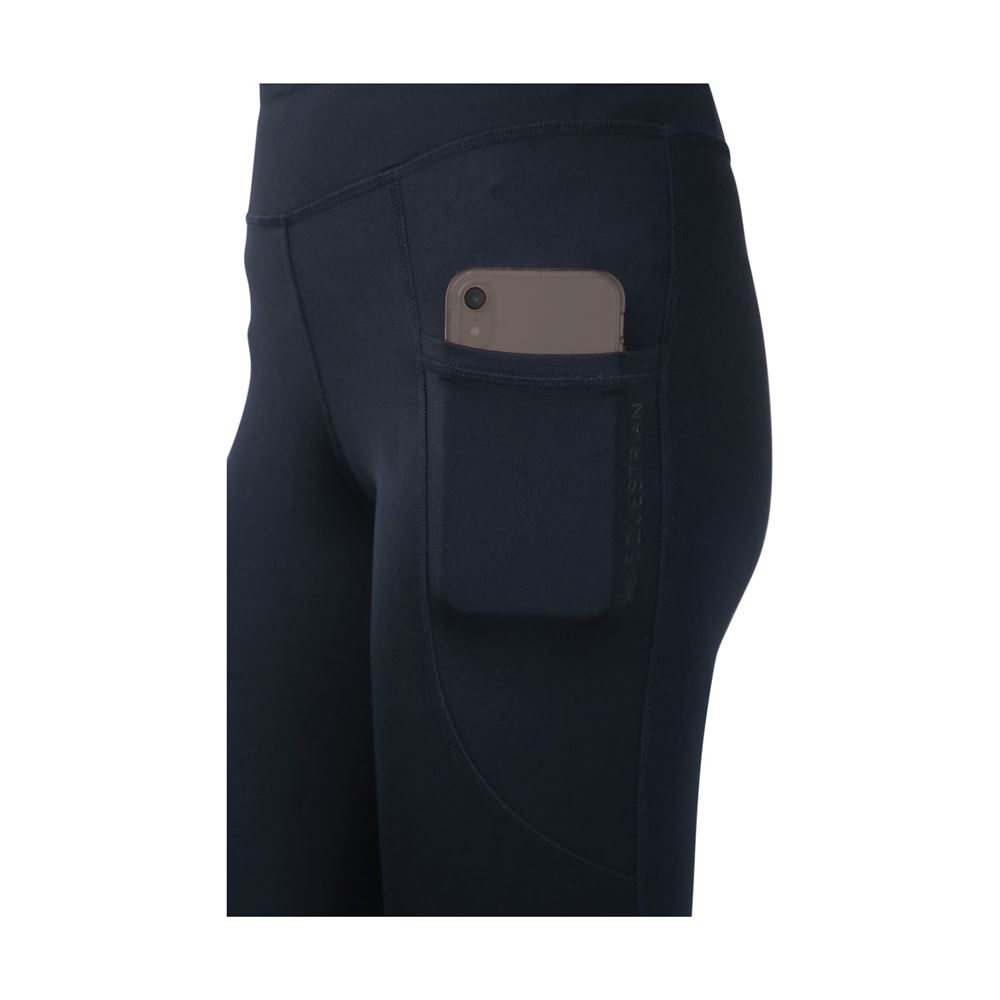 Hy Equestrian Selah Children's Competition Riding Tights (Navy)