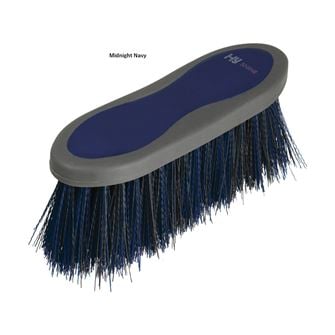 Hy Sport Active Long Bristle Dandy Brush (Midnight Navy)