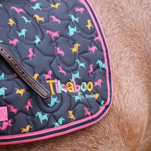 Shires Tikaboo Saddlepad (Pink Horse)