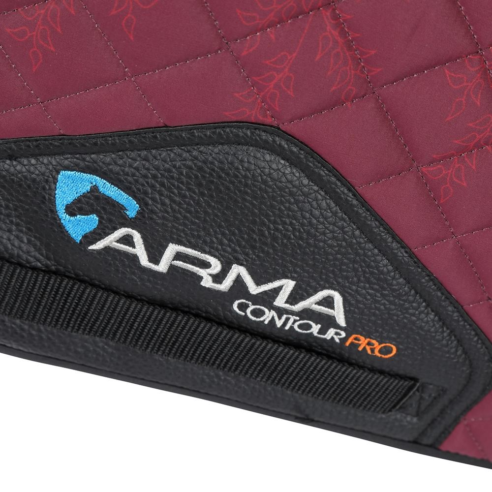 *barcodes* Shires ARMA Sport XC Saddlecloth (Red Leaf)