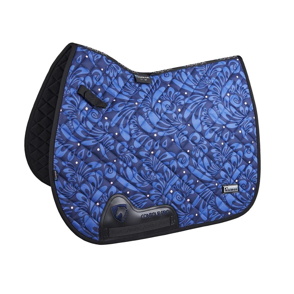 Shires Arma Hyde Park Saddlecloth (Navy Paisley)