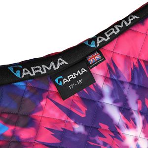 *barcodes* Shires ARMA Sport XC Saddlecloth (Pink Tie Dye)