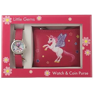 Jenkinsons Ravel Watch and Purse Gift Set - Unicorn