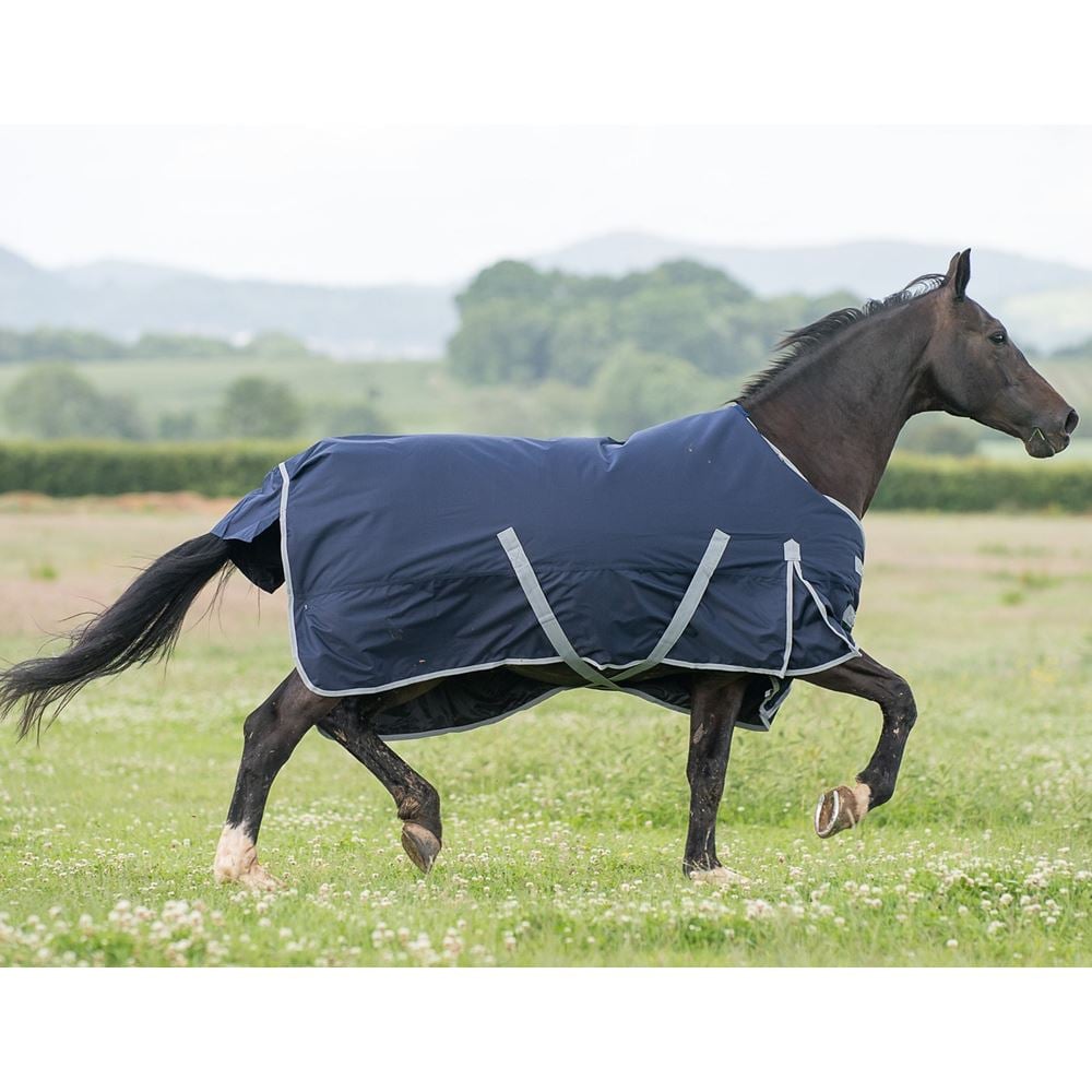 Gallop Trojan 300g Turnout Rug (Navy/Grey)