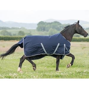 Gallop Trojan 300g Turnout Rug (Navy/Grey)