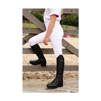 Hy Equestrian Stella Children's Riding Tights (White)