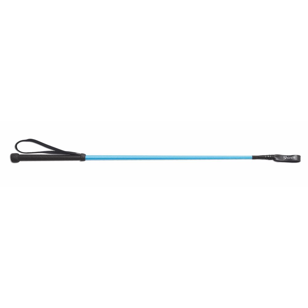 Shires Thread Stem Whip - Child (Plain Bright Blue)