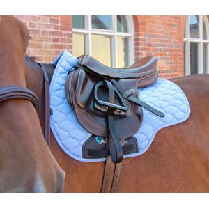 Shires ARMA Luxe Cotton Saddlecloth (Sky Blue)