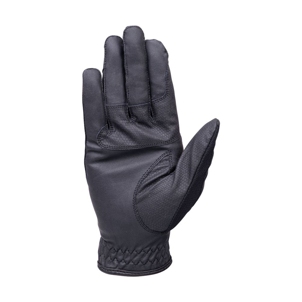 Coldstream Blakelaw Diamante Riding Gloves (Black)