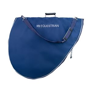 Hy Equestrian Saddle Bag (Navy/Grey)