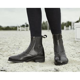 Dublin Evolution Double Zip Front Paddock Boots (Black)