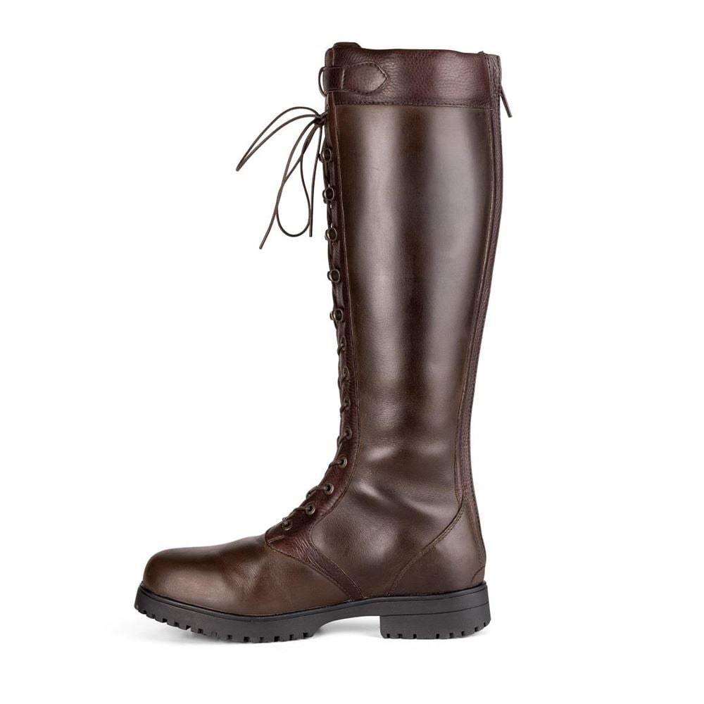 Shires Moretta Teramo Lace Boots (Dark Brown)