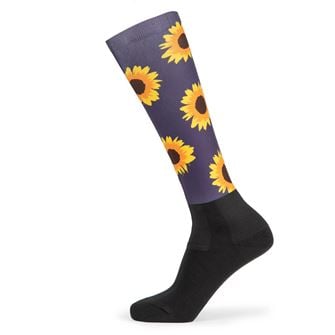 Shires Aubrion Hyde Park Cross Country Socks - Adult (Sunflower)