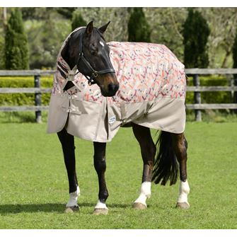 Weatherbeeta ComFiTec Essential Combo Neck Medium Turnout Rug (Dachshund Print)