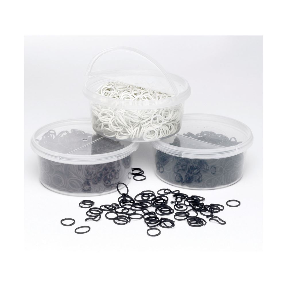 Lincoln Plaiting Bands In Half Open Container - 800 pack