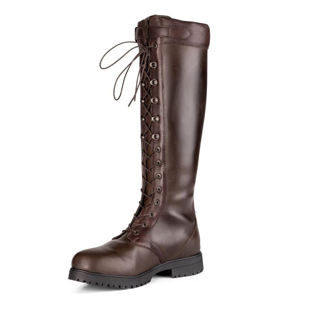 Shires Moretta Teramo Lace Boots (Dark Brown)