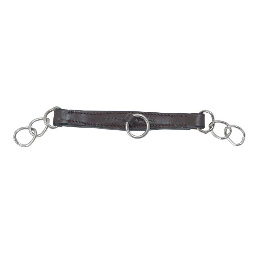 Shires Blenheim Leather Curb Chain