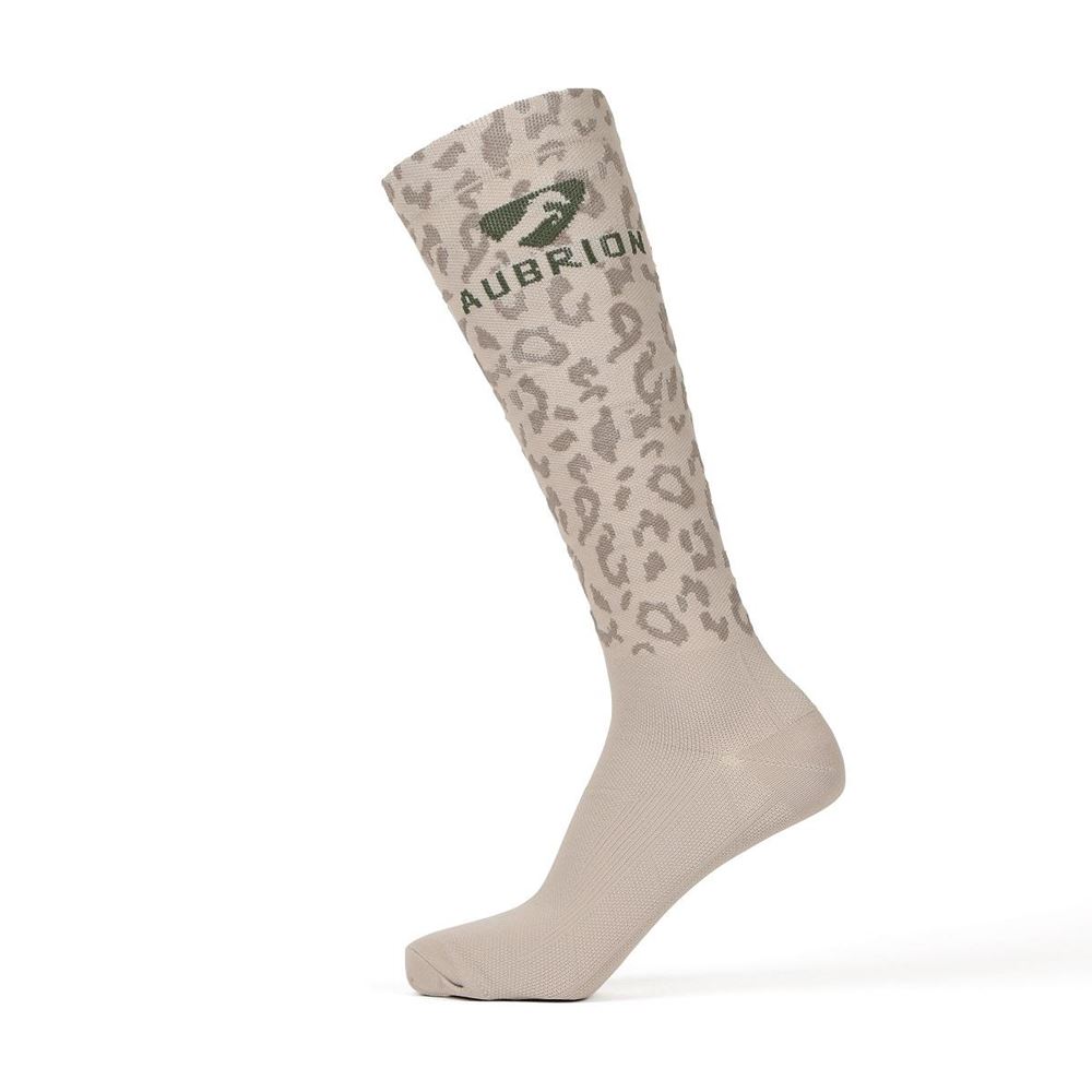 Shires Aubrion Winter Performance Socks - Adult (Taupe)