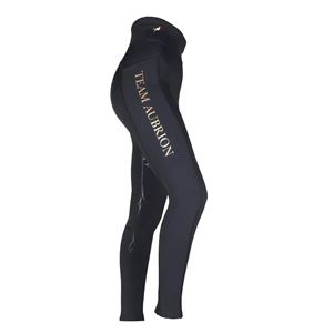 Shires Aubrion Team Young Rider Winter Riding Tights (Black)