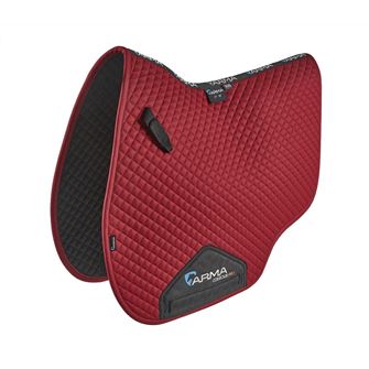 Shires ARMA Euro Cut Saddlecloth (Deep Red)