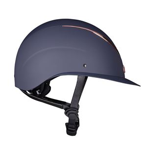 Shires Karben Elisa Ellipse Riding Hat (Navy/Rose Gold)