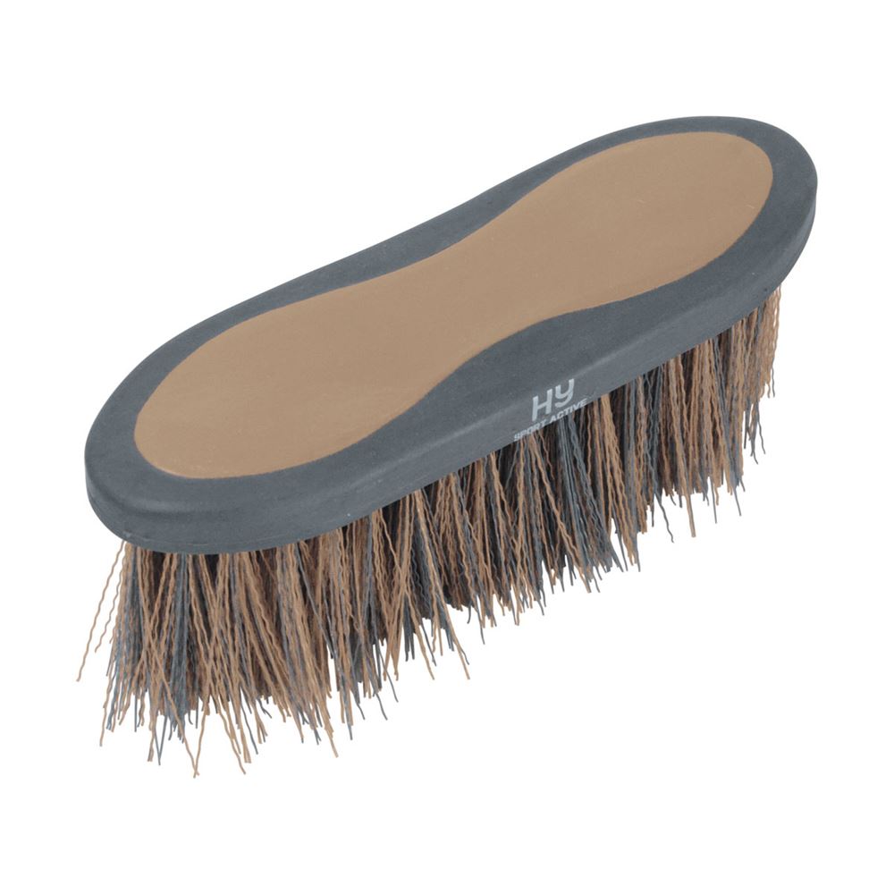 Hy Sport Active Long Bristle Dandy Brush (Desert Sand)