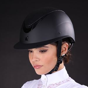 Shires Karben Lorah Ellipse Riding Hat 52-54 (Black)