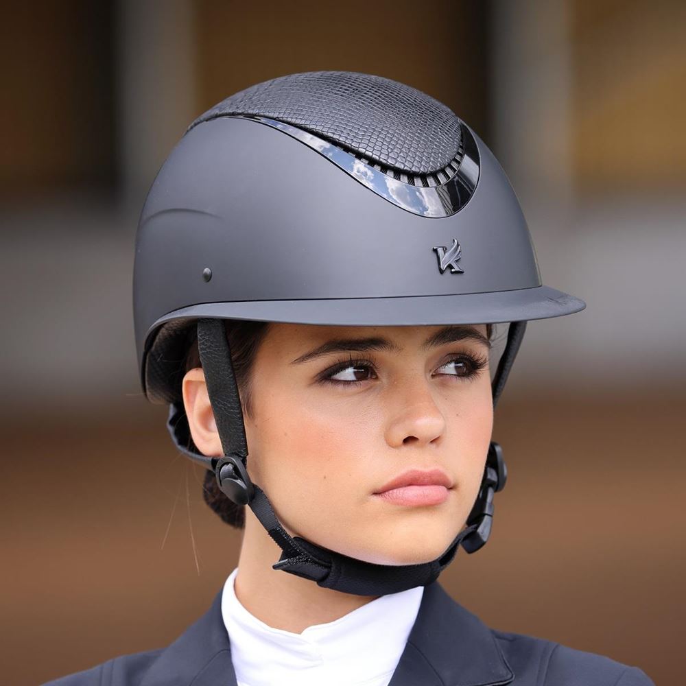 Shires Karben Lorah Ellipse Riding Hat 52-54 (Black)