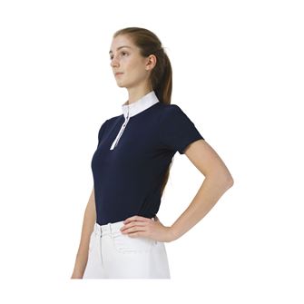 Hy Equestrian Suki Show Shirt (Navy)